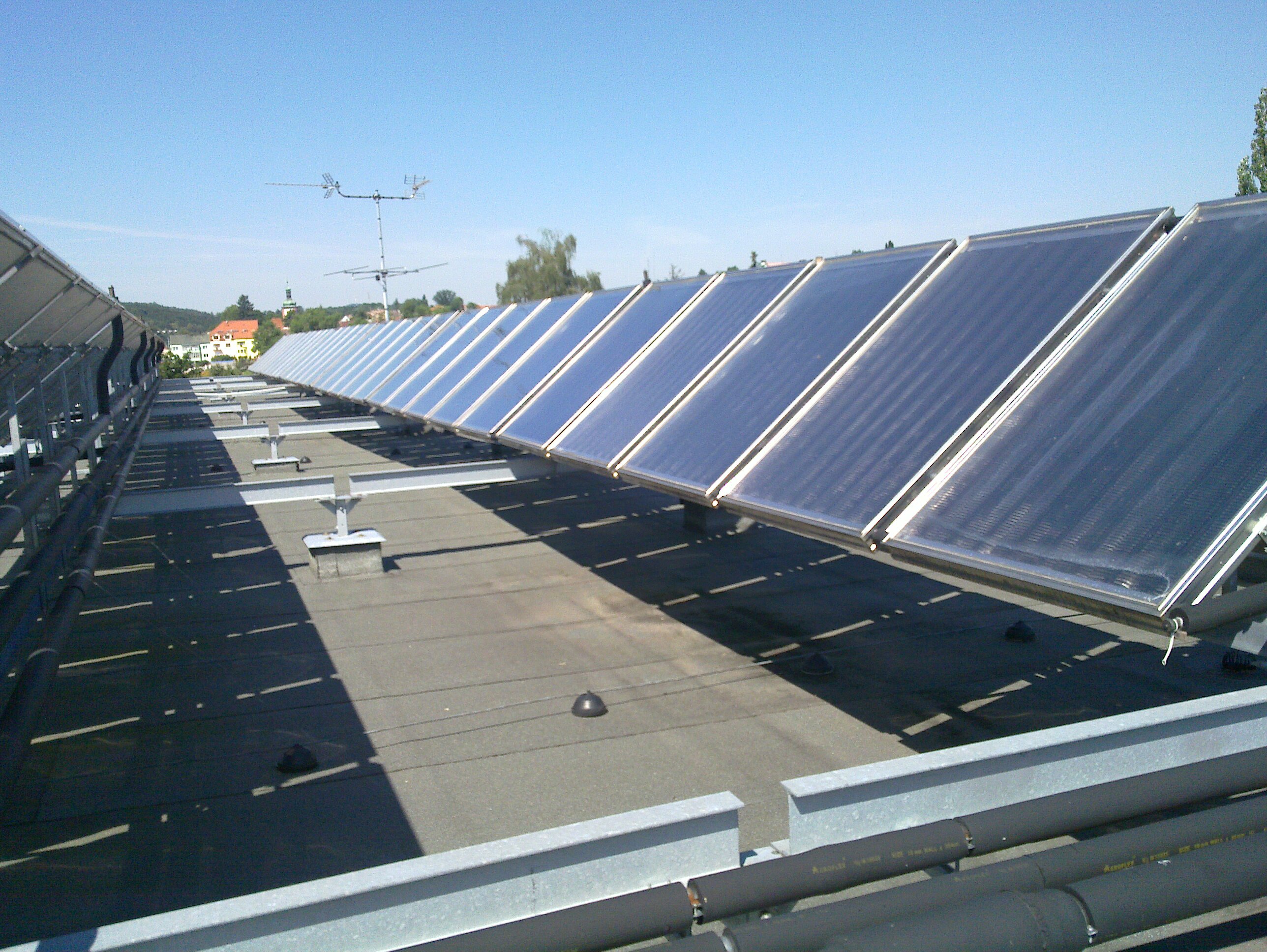 Oprava a zprovoznění solárního systému na ZŠ T.G. Masaryka - 2011