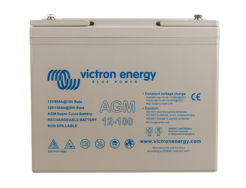 Victron Energy SUPER CYCLE AGM 100Ah-12V